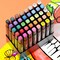 40-Color Dual-Tip Alcohol Marker Set – Art Markers for Adult Sketching & Coloring